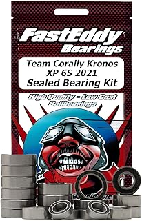 FastEddy Bearings Compatible with Team Corally Kronos XP 6S 2021 Sealed Bearing Kit