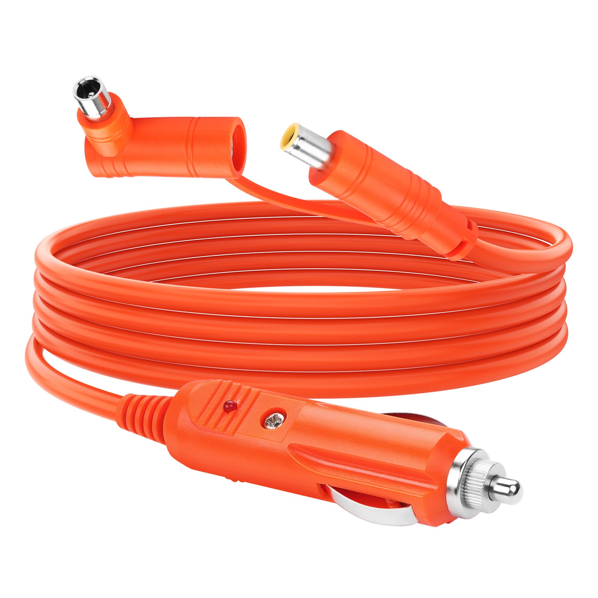 YACSEJAO 14AWG Autoladekabel 12V/24V Zigarettenanzünder zu DC7909 oder DC8020 15A Heavy Duty Autoladekabel (1,5M/4,9FT)