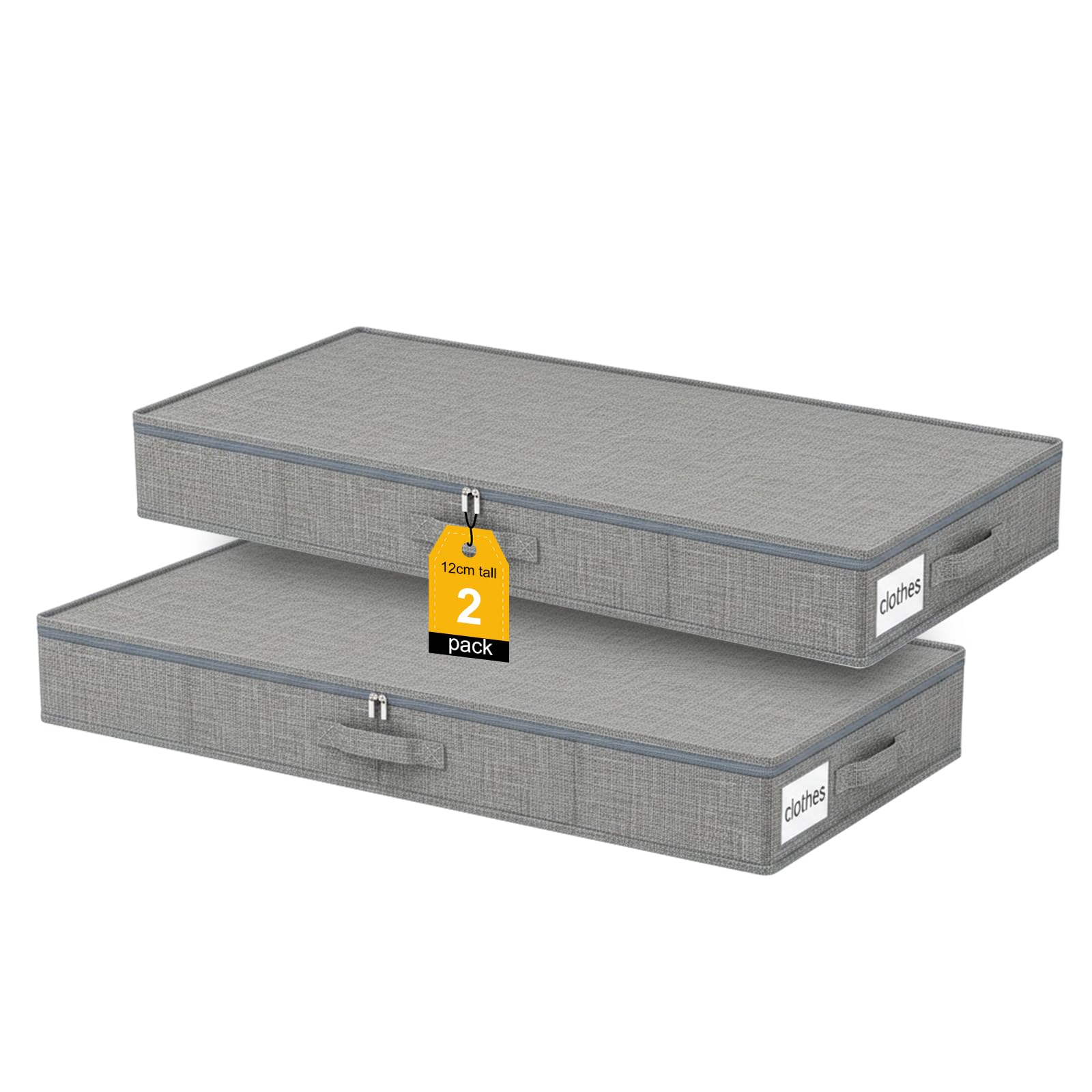lot de 2 rangements sous-lit