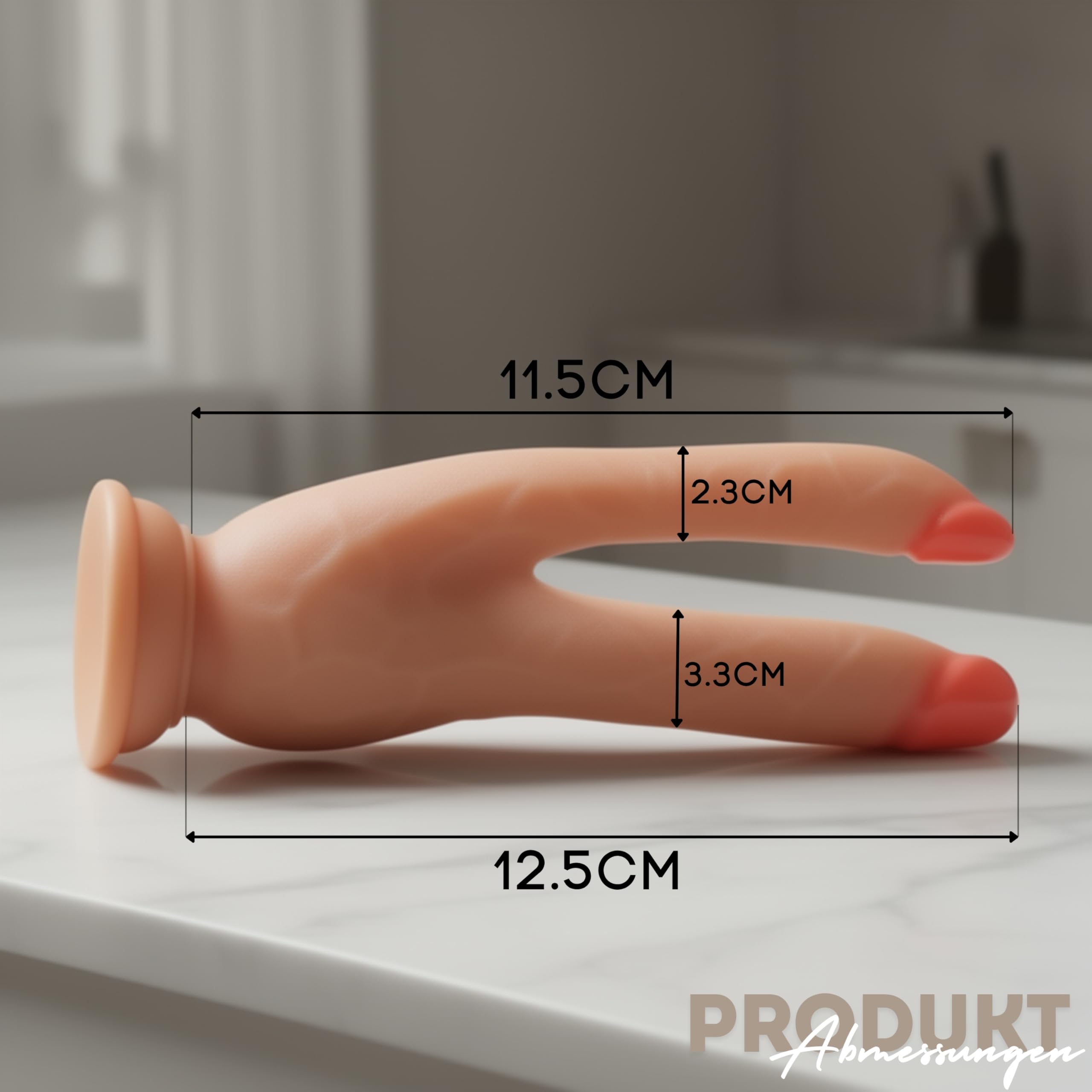 bondage anal plug Doppeldildo Anal Dildo und Doppel Penetration 12.5cm&11.5cm Länge  ⌀3.3cm&2.3cm Dildo groß Double Sexspielzeug für frauen solo Analdildo  Diloschwanz für frauen Dildo anal Dildo mit saugnapf FOPS D26-6 :  Amazon.de: Drogerie & Körperpflege