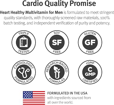 Dr. Sinatra Heart Healthy Multivitamin for Men, 90 Tablets