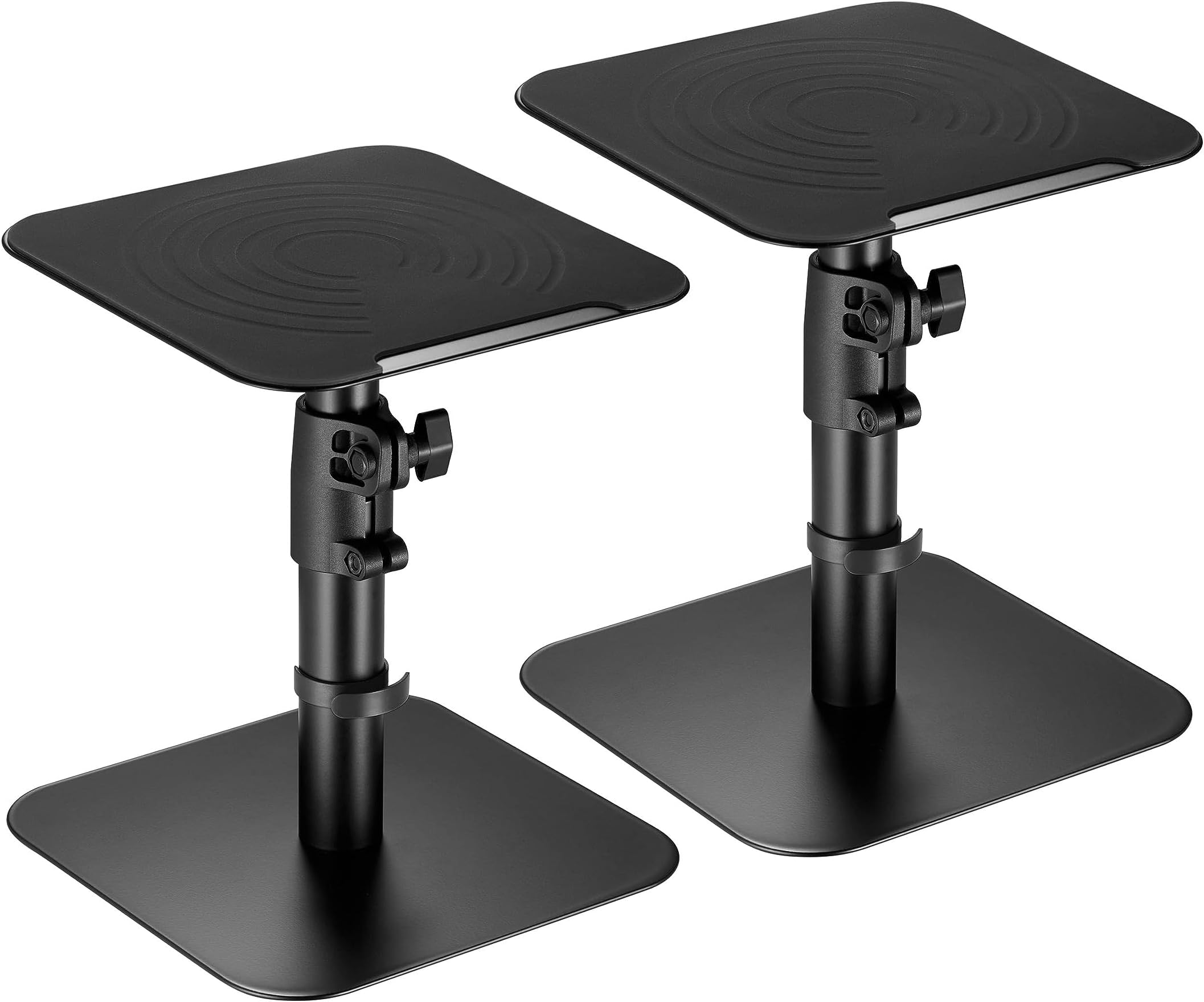 Pieds D'enceintes Dragon 11.4.6 (lot De 2) – Aluminium Noir Mat, Neufs