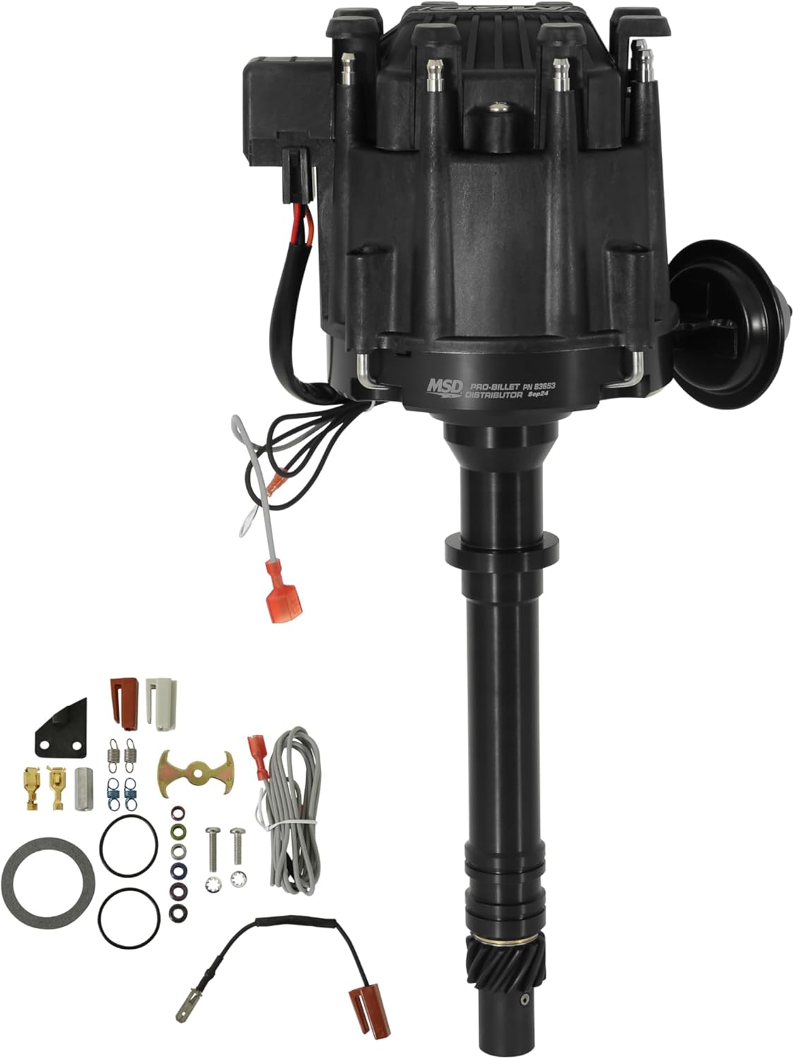 MSD 83653 Black Pro-Billet HEI Distributor