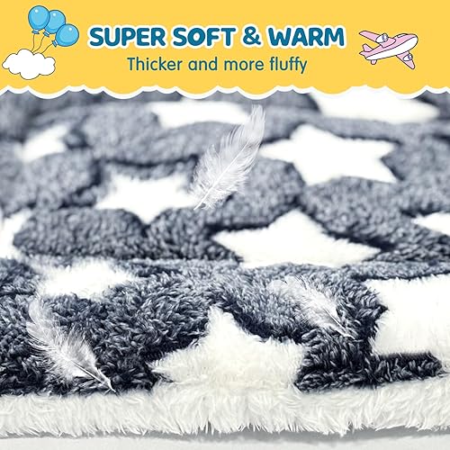 Miniatura 25 de Paquete de 2 camas de conejo, ropa de cama de 10 x 13 pulgadas, lavable y mejorado de grosor (rosa, M)