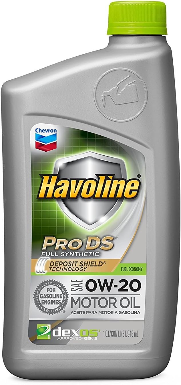 HAVOLINE223501727 0W-20 ProDS Full Synthetic Motor Oil - 1 qt. (Pack - 6)