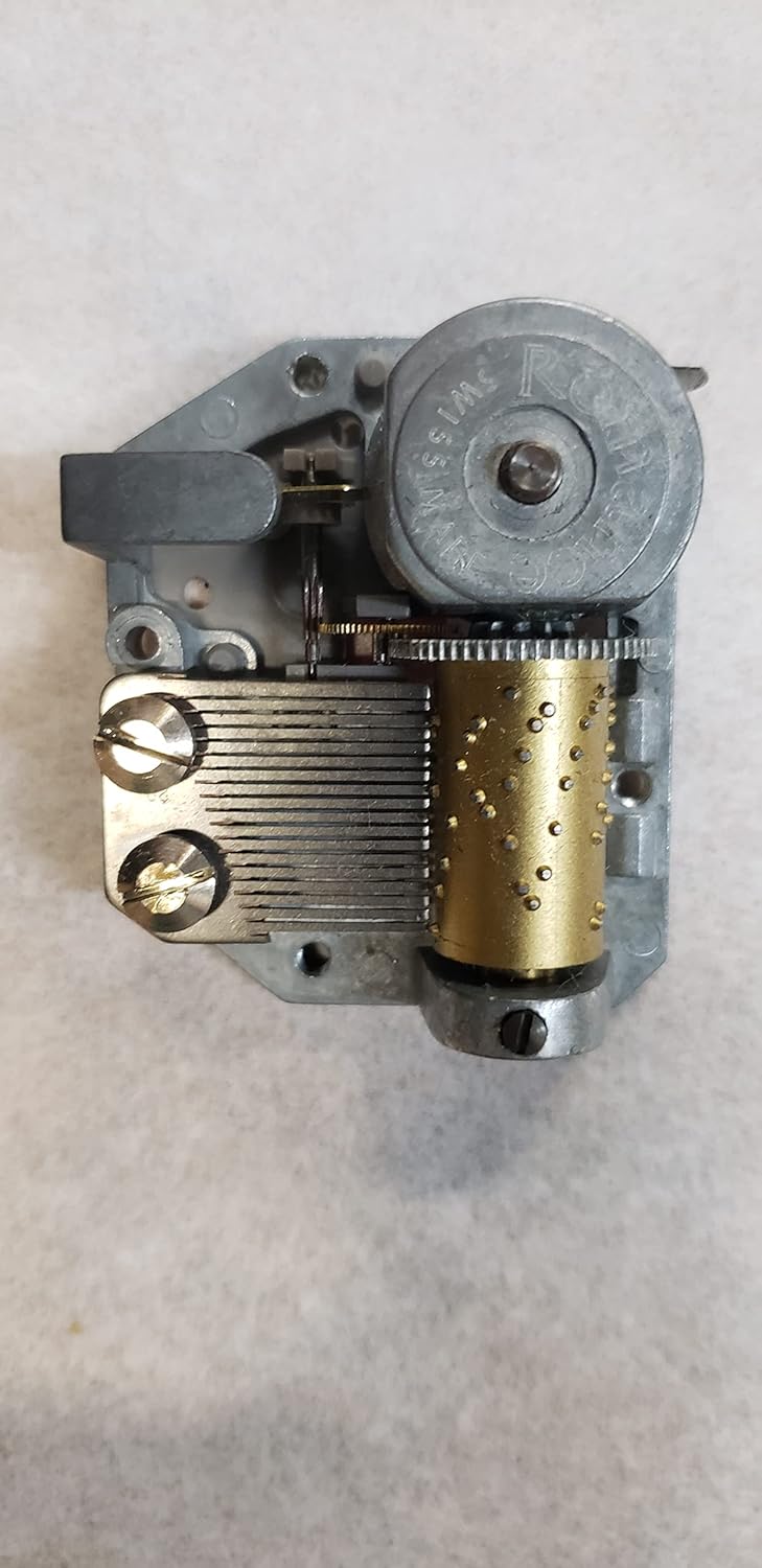 Romance by Reuge Swiss 18 Note Musical Movement Playing Happy Birthday