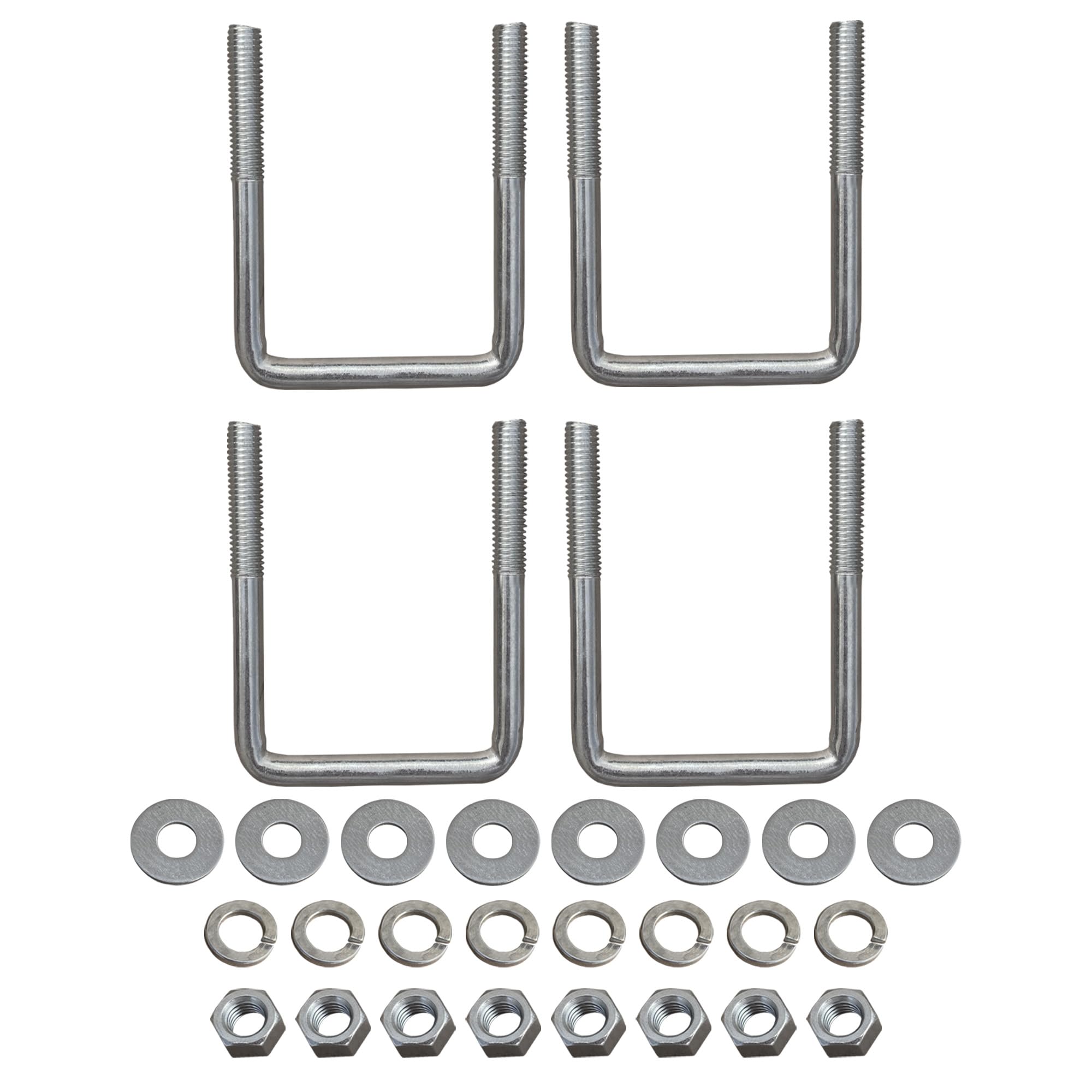 Boat Trailer U-Bolts - Galvanized Steel -2 Boat Trailer U-Bolts - Galvanized Steel -2