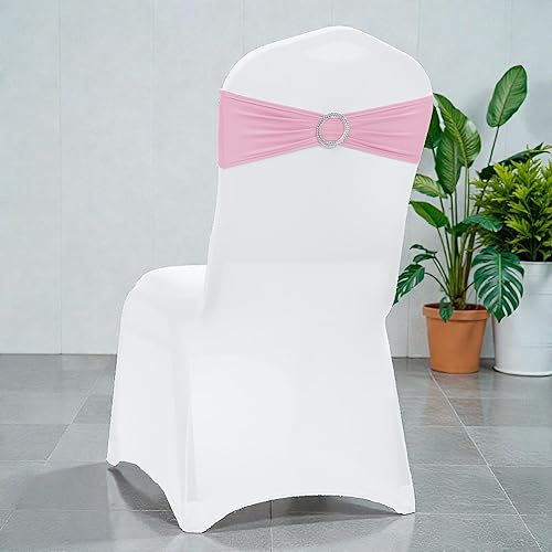 Miniatura 5 de MDS - Paquete de 75 bandas elásticas de elastano para silla, con lazo de alta calidad, con hebilla deslizante, ajuste universal, lazos elásticos