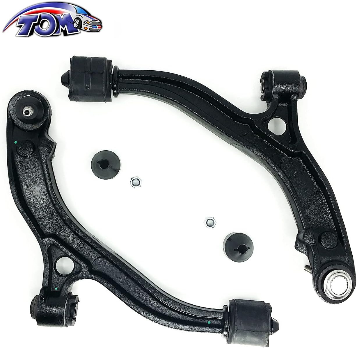 TOM - 2Pcs Front Lower Control Arms For 2001-2007 for Chrysler Town & Country Voyager for Dodge Caravan Grand Caravan 520-341 520-342
