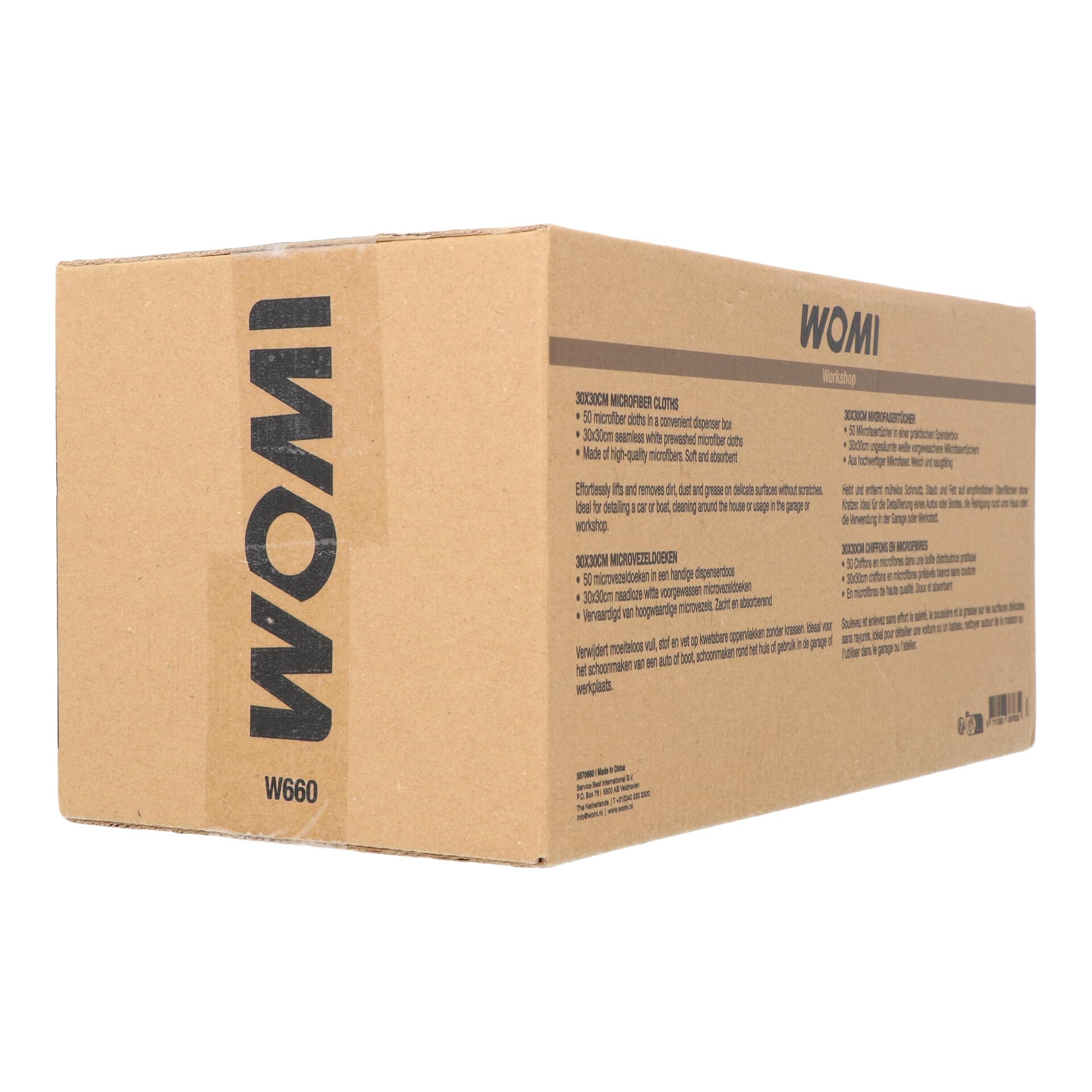 Womi W660 - Dispensador de paños de Microfibra (50 Unidades)