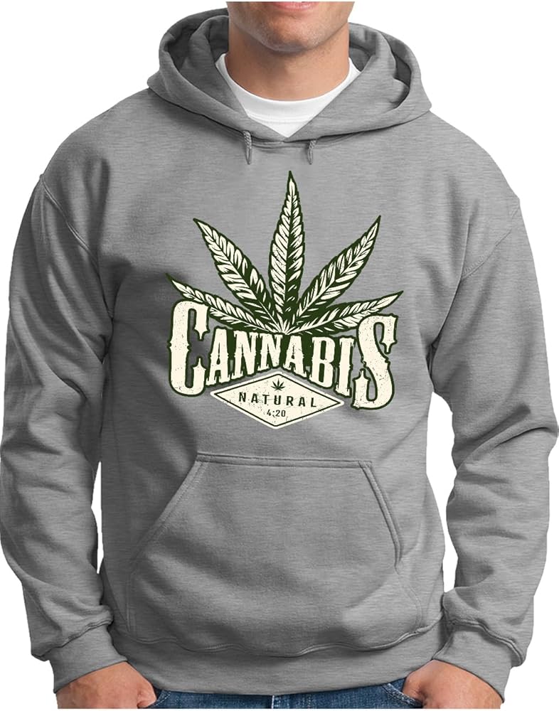 Sweat à Capuche Cannabis Relax – Le Pull Rigolo Pour Les Amateurs De Weed, Made In Germany