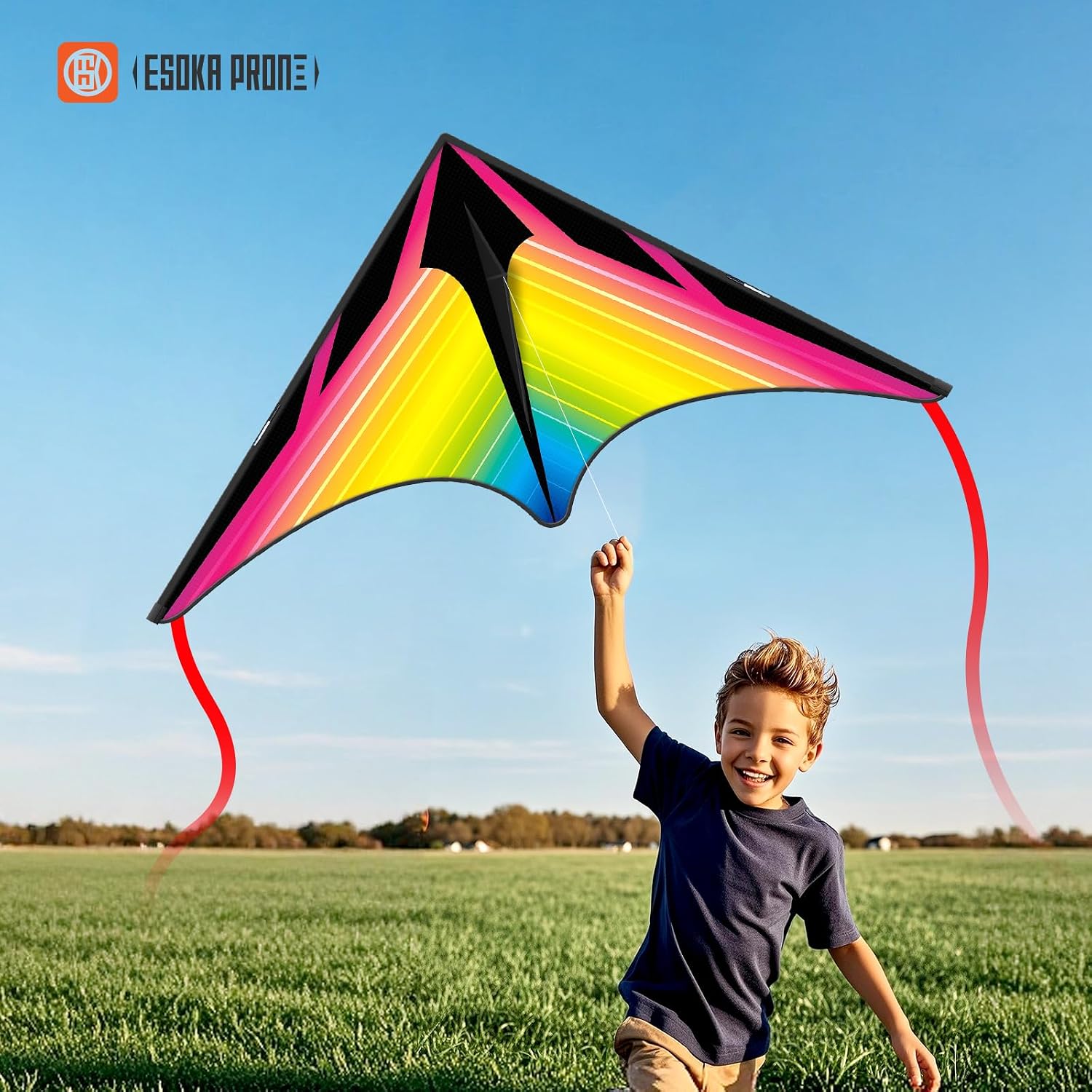 Kites for Adults & Kids Ages 4-8,Beach Kites Easy to Fly for Beginner, with Handle and 328ft Kite String，Best Toy and Gift for Boys & Girls. (QC Grassland, HG Butterfly,QC Octopus, 3)