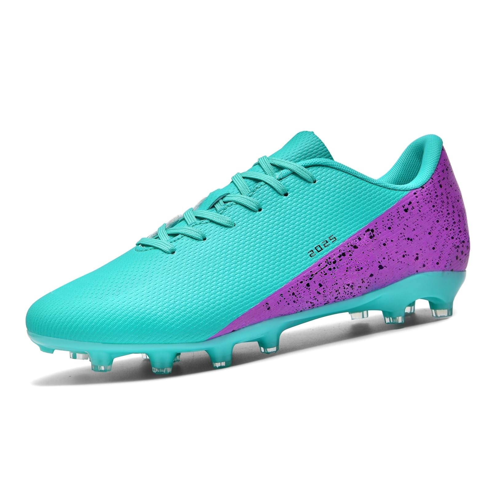 KUUK Chaussures de Football Hommes Femmes Turf Chaussures de Football Indoor Unisexe Artificielle Chaussures d'Entraînement Teen AG TF Herbe Synthétique Training Chaussures