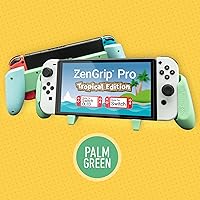 Vista 2 de Satisfye - ZenGrip Pro Gen 3 OLED, a Switch Grip Compatible with Nintendo Switch - Comfortable & Ergonomic Grip, Joy Con & Switch Control. #1 Switch