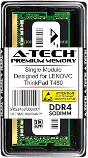 A-Tech 16GB RAM for Lenovo ThinkPad T480 | DDR4 2400 SODIMM PC4-19200 1.2V 260-Pin Memory Upgrade Module