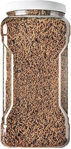 Miniatura 2 de Aquatic Foods Inc. Gusanos de sangre - Gusanos de sangre flotantes liofilizados de grado A para disco, cíclidos, peces marinos, peces tropicales,