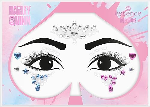 essence face jewels, Körpertattoo, Mehrfarbig, Einfach zu entfernen, sofortiges 