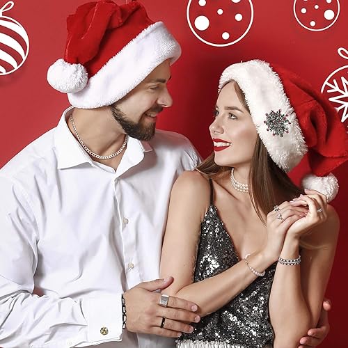 Miniatura 6 de Bling Jewelry Gargantilla de 3 filas de ancho con nudo a mano, color gris, rosa, blanco, collar de gargantilla para mujeres, adolescentes, bailes,