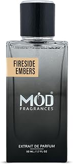 Fireside Embers Perfume For Women and Men - Inspired By The Fireplace Designer Perfume Dupe Long Lasting Woody Fragrance Extrait De Parfum 50ml