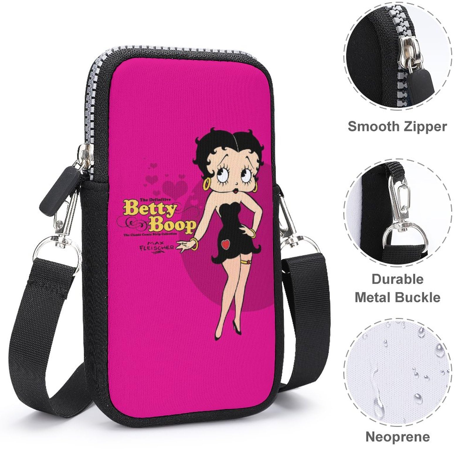 ベティちゃんポシェット Amazon.co.jp: ベティちゃん スマホポーチ レディース ショルダー 携帯