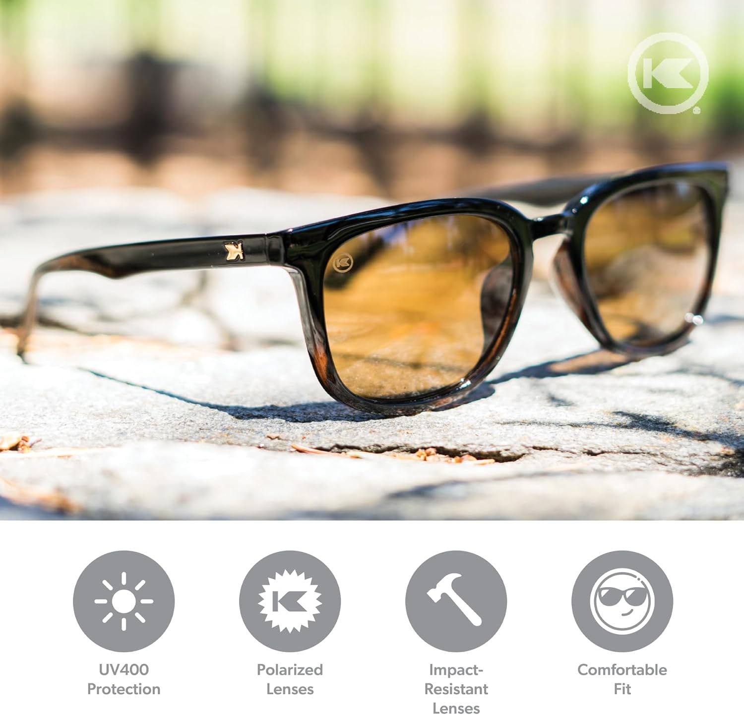 Knockaround Paso Robles Polarized Sunglasses for Men & Women - Trendy Sunglasses - UV400 Protection