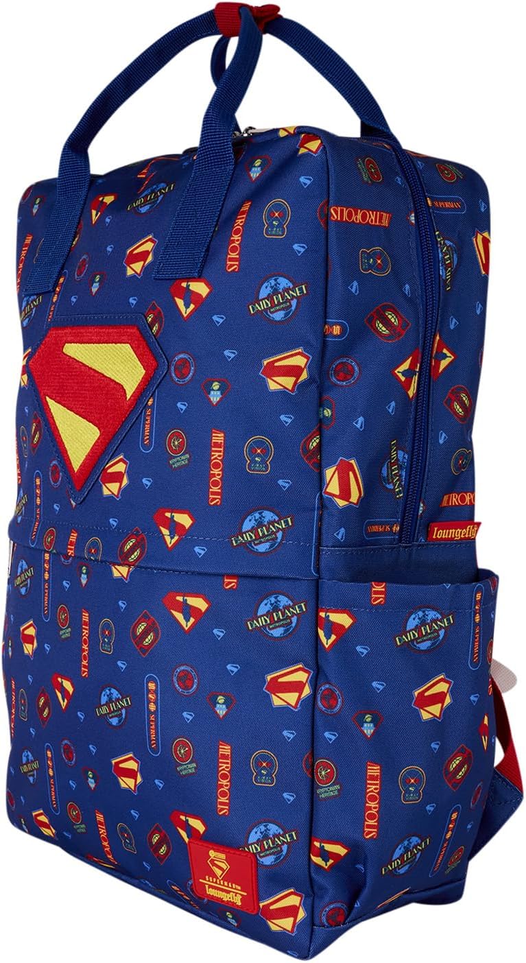 Loungefly DC Superman Nylon Full-Size Backpack
