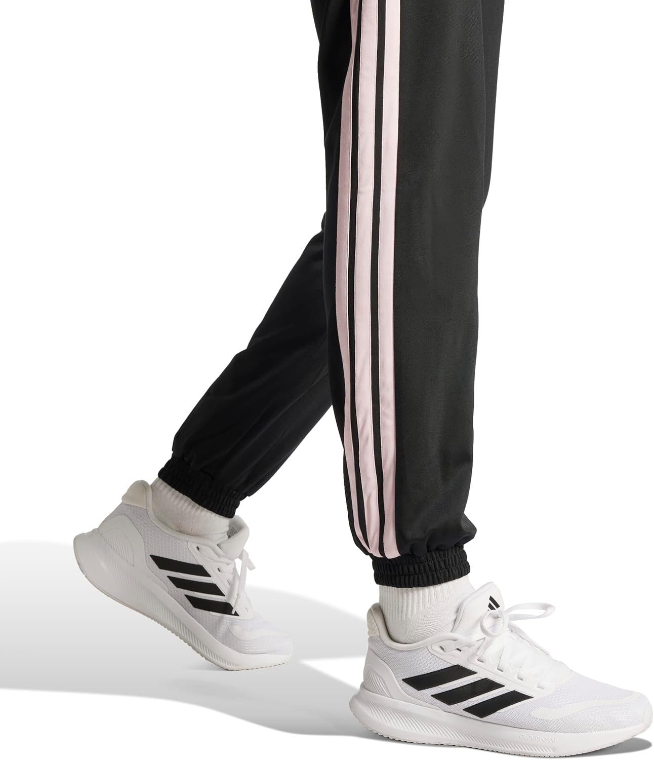 Adidas Womens Tricot 3-Stripes Track Pants - Image 4