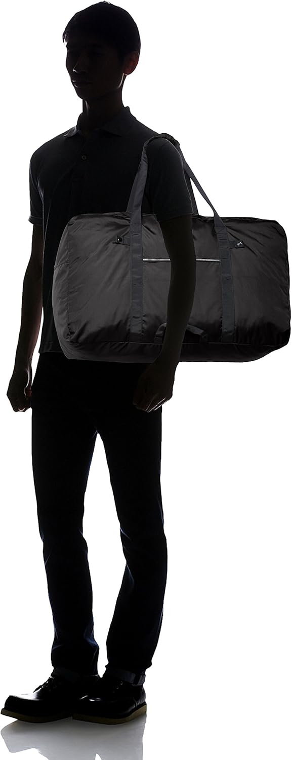 [ソロ・ツーリスト] 大型ボストンバッグ 大容量 特大 スタイリストバッグ 軽量 持ち運びに便利 コンパクトにたためる キャンプ アウトドア 荷物をまとめる 補助ハンドル付き エルバッグ 75リットル 40 cm 0.45kg