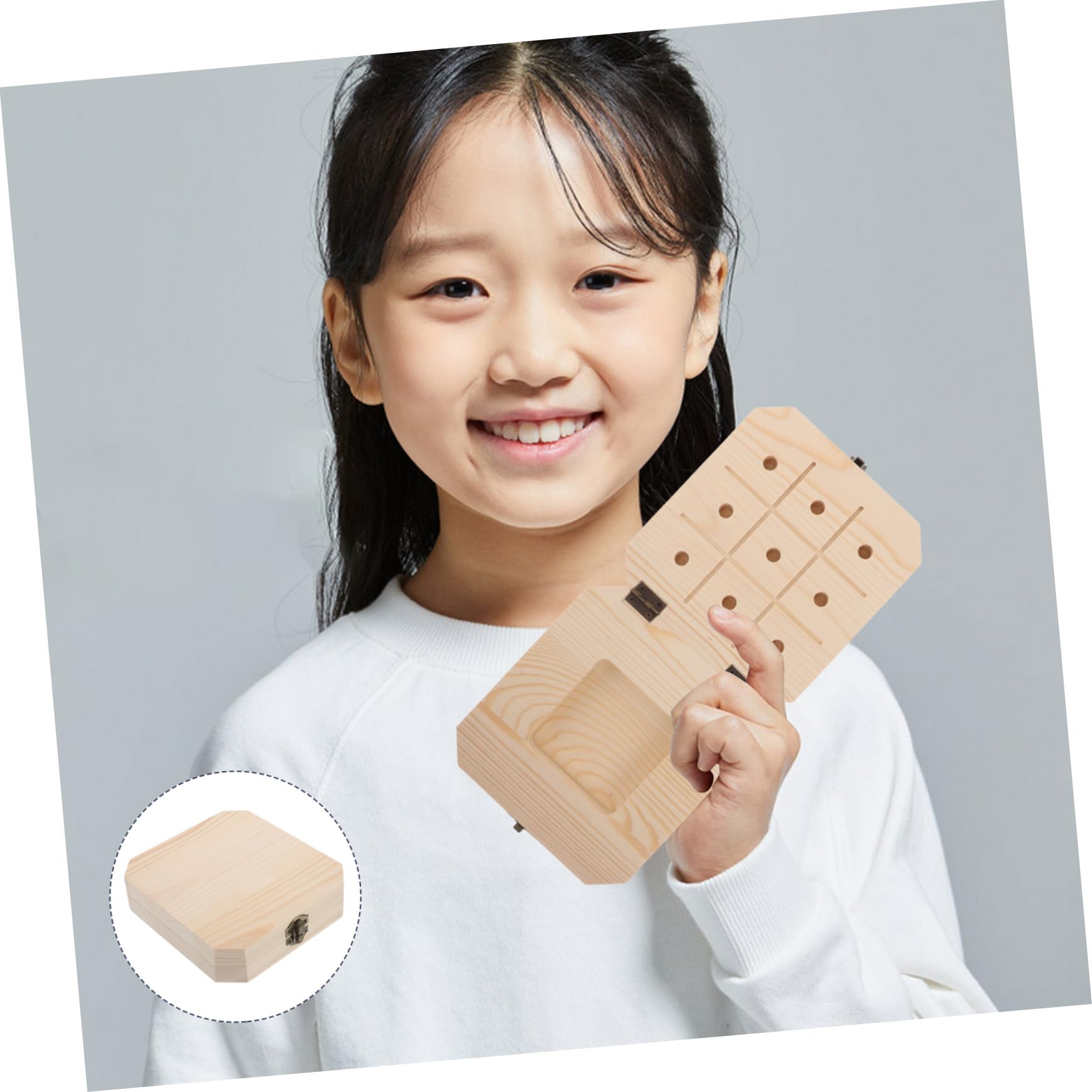 Tablero Sensorial Montessori de Madera para Desarrollo Motriz Fino Equilibrio Físico y Coordinación Visual Juguetes Educativos para Bebés y Pequeños de Años