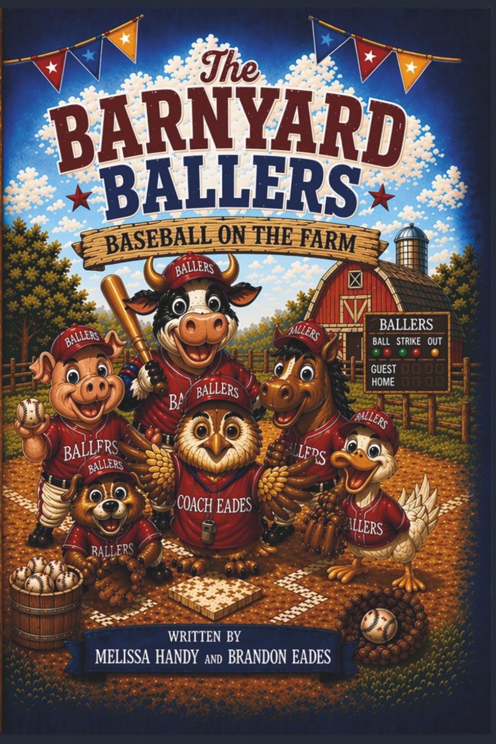 The Barnyard Ballers: Baseball on the Farm (Teamwork Tales)