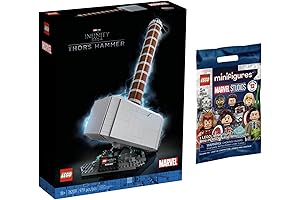 LEGO Marvel Thor's Hammer: Build and Display Iconic Marvel Weapon