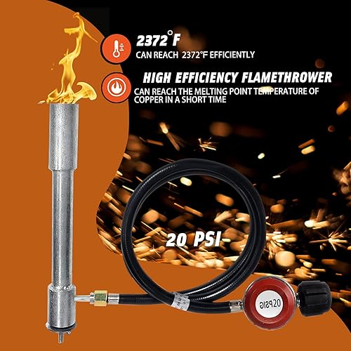 Miniatura 3 de ZXMT Kit de horno de fusión de propano de 13.2 lbs, crisol de grafito, 2,372.0 F2372 F, fundición de refinación de fundición para metales preciosos,