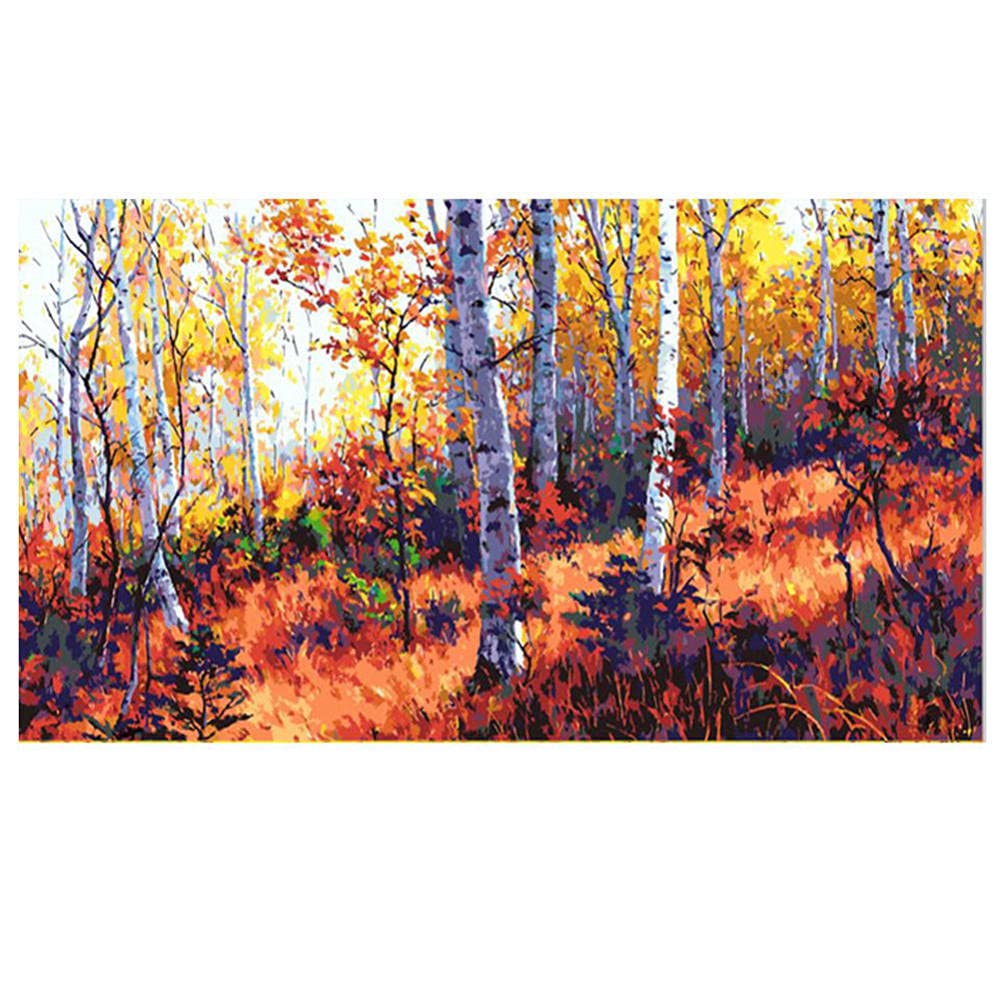 Peinture Diamant 5D Paysage Forestier pour Grand Habillage Mural Salon