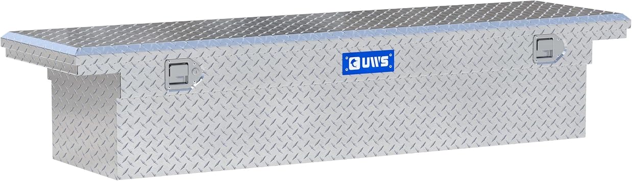 UWS EC10581 72-Inch Heavy-Wall Aluminum Truck Tool Box with Low Profile, RigidCore Lid