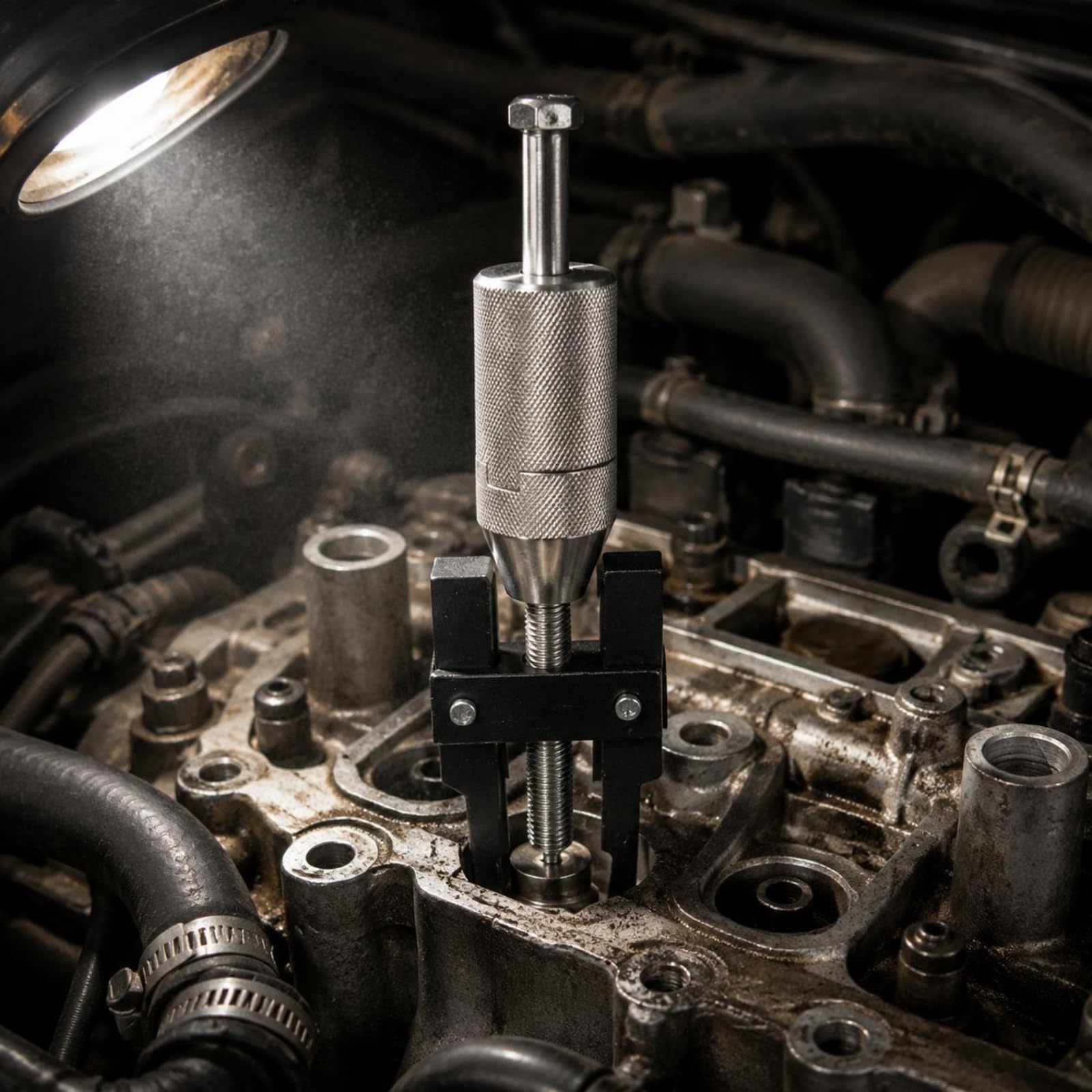 Extracteur D'injecteur Carburant Lourd Acier 45 Extracteur D'injecteur Essence Finition Galvanisée