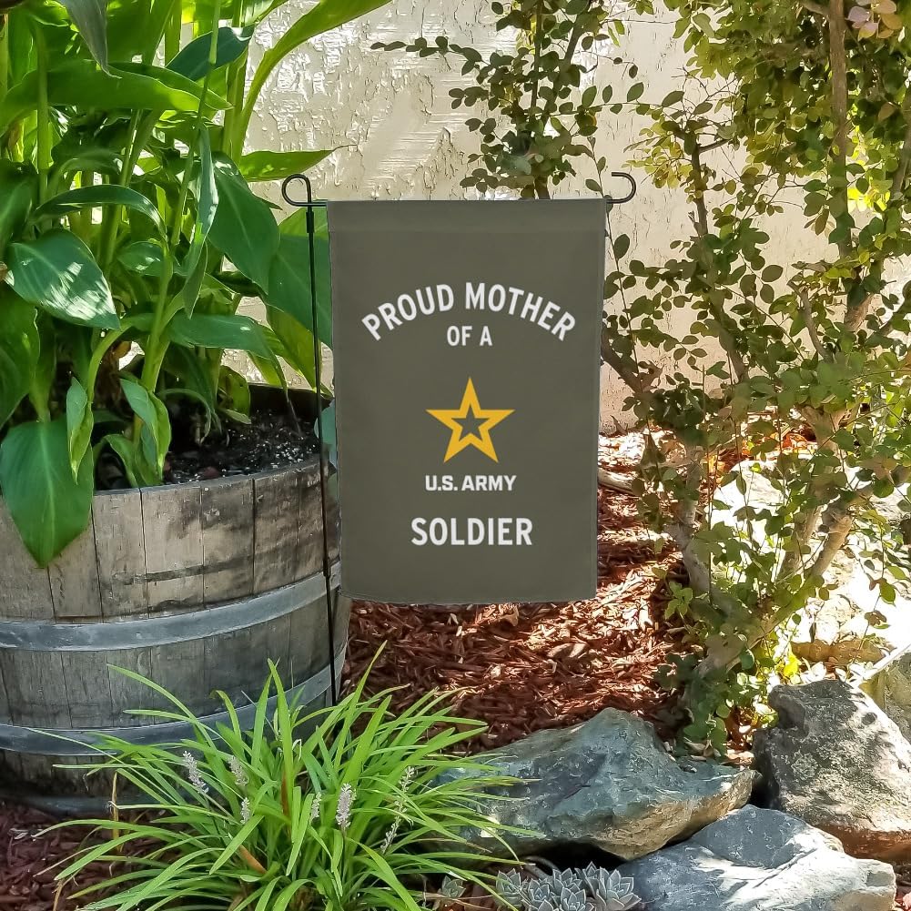 U.S. Army Proud Mother of a Soldier Garden Yard Flag