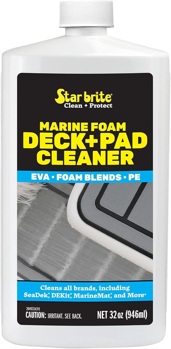 STAR BRITE Marine Foam Deck+Pad Cleaner Designed For Use On EVA, PE, SeaDek, DEKit, MarineMat, And More