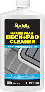 STAR BRITE Marine Foam Deck+Pad Cleaner Designed for Use on EVA, PE, SeaDek, DEKit, MarineMat, and More