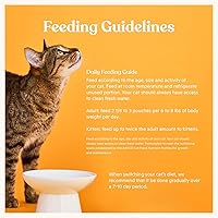 Vista 7 de Made by Nacho Comida húmeda para gatos, cortes en salsa, ingredientes limitados, receta de pollo sin jaula con caldo de huesos para mayor