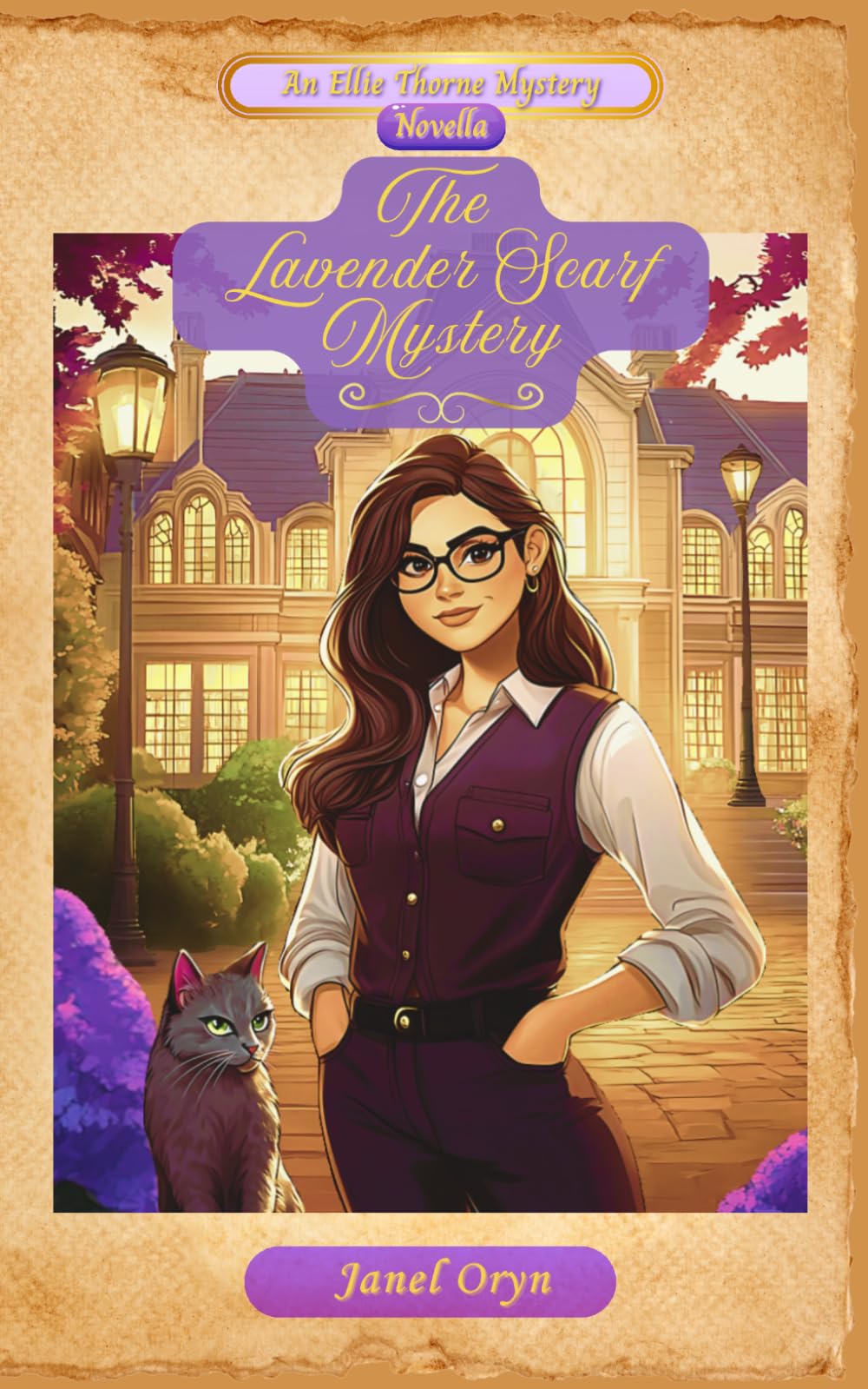 The Lavender Scarf Mystery, An Ellie Thorne Novella: A Midlife Cozy Cat Tale (The Ellie Thorne Mysteries)