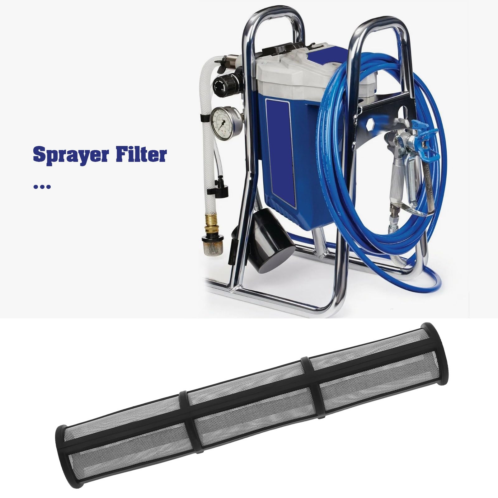 3 Pezzi Filtro Per Spruzzatore Da 60 Maglie Compatibile Con G-raco Gmax II Spruzzatore Ad Aria Filtro Per Spruzzatore Di Vernice 244067