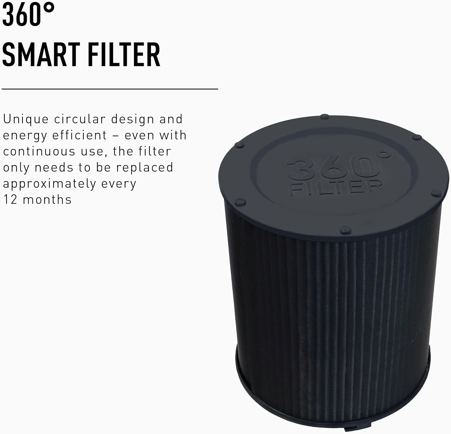 IDEAL AP40 PRO Air Purifier, 5-speeds, Covers up to 400 sq.ft., Made in Germany