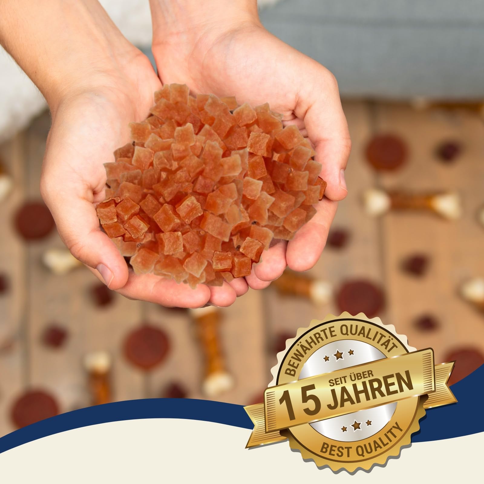 Lyra Pet® 5 kg Hühnerbrustwürfel - Kausnack für Hunde | Leckerli für Hunde – Proteinreicher Kauartikel mit Huhn – Idealer Belohnungs- und Trainingssnack – Gut verträglich