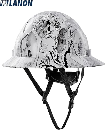 Miniatura 6 de LH666 Rayado, Negro, Marrón, Naranja, Esqueleto, Blanco (White ABS)