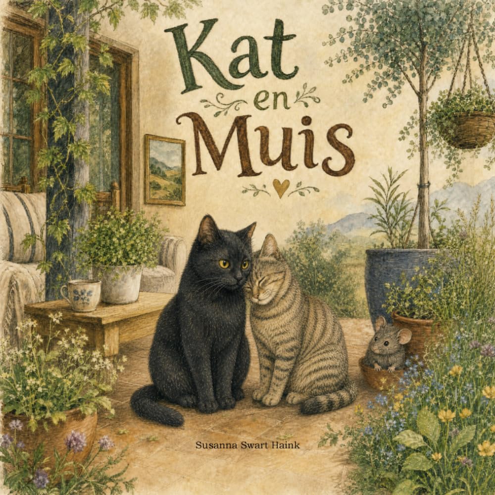 Kat en Muis (Leesstof vir kinders wat Afrikaans wil leer.)