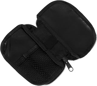 NOLITOY 2 Pçs Saco De Armazenamento De Medidor De Sangue Estojo Com Zíper Sacos De Armazenamento Com Zíper Sacos De Armazenamento Com Zíper Organizador De Pano Para Diabéticos Saco Para