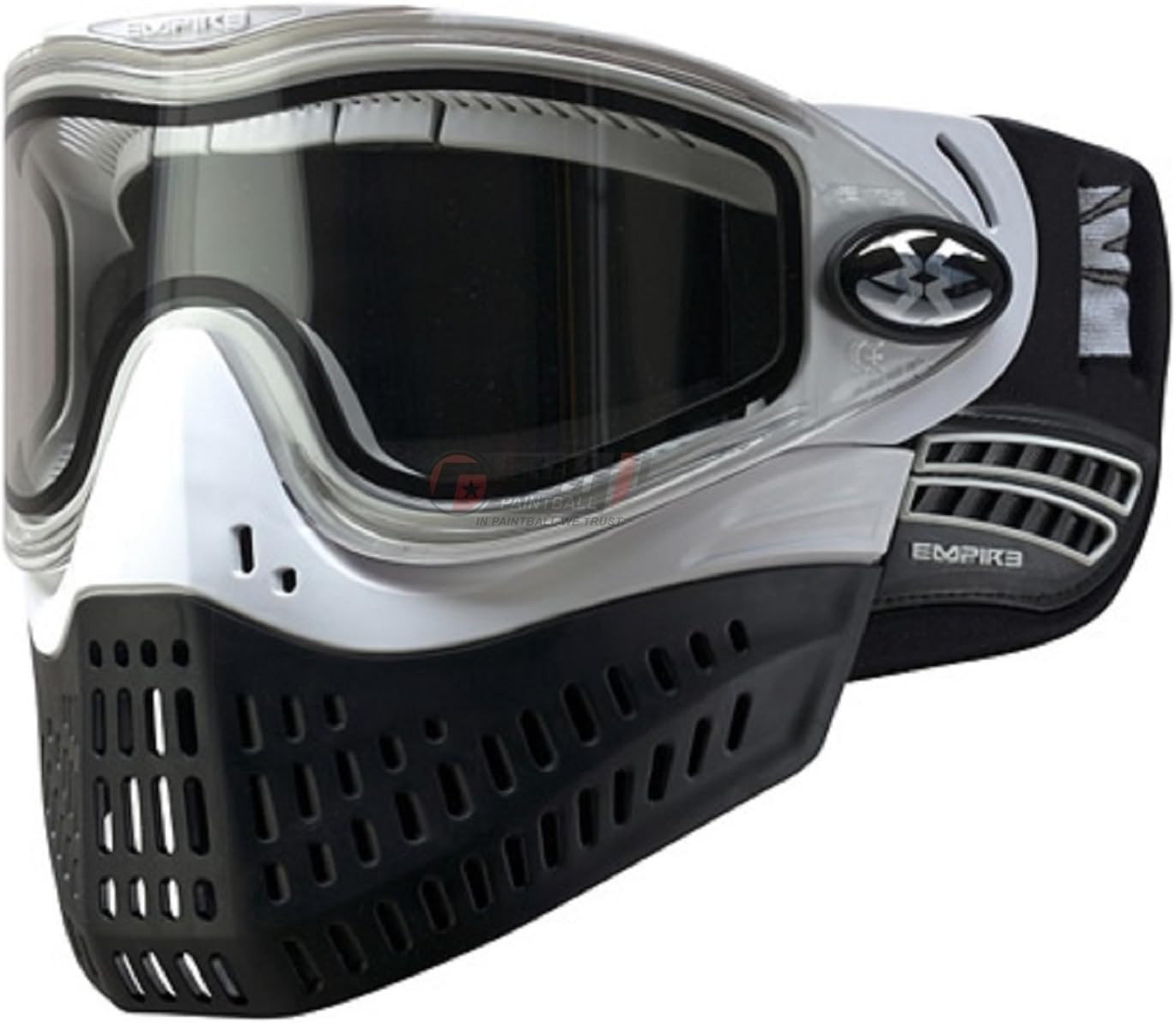 Empire Paintball E-Flex Goggle, White