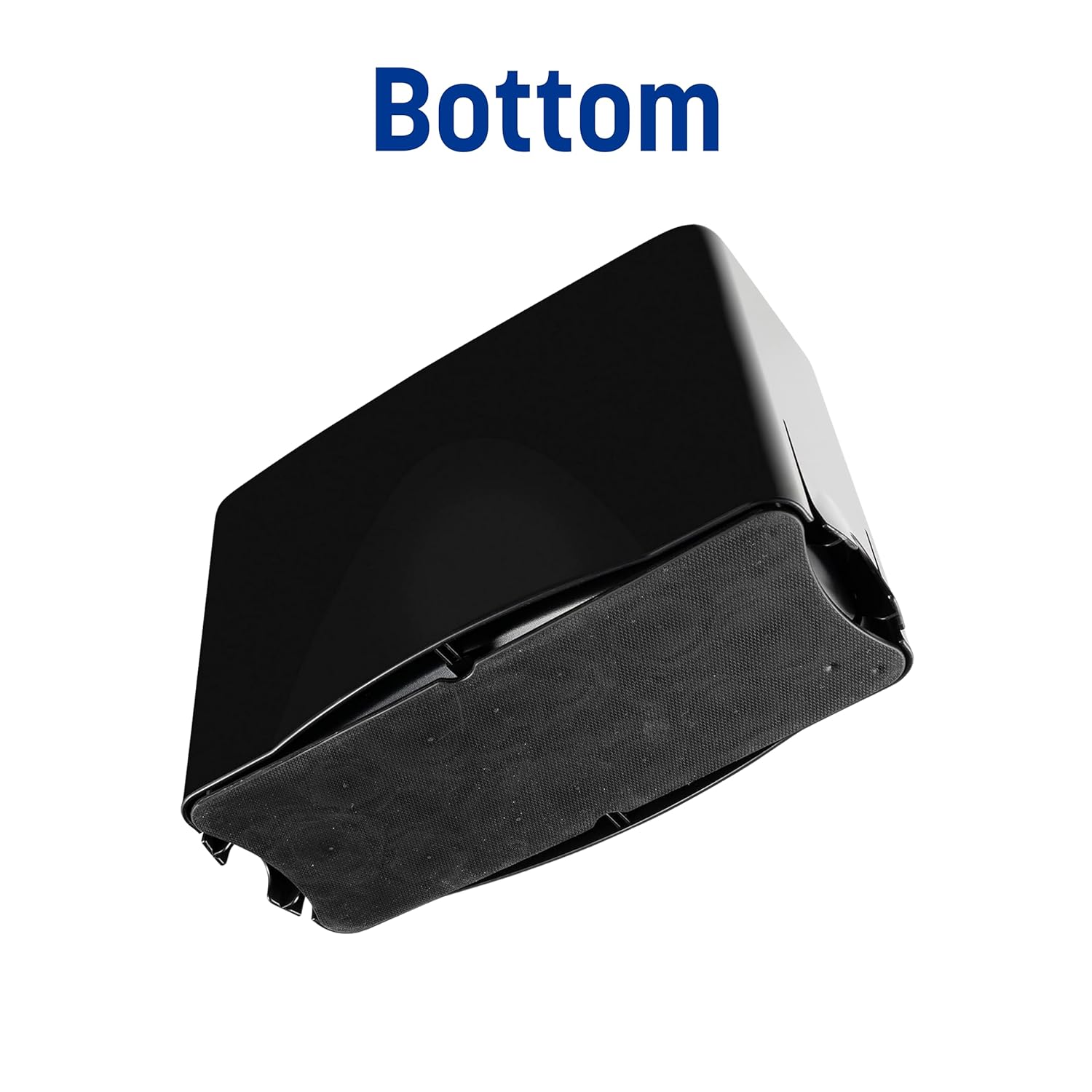 San Jamar Paper Towel Dispenser Counter Top Towel Holder, Holds Multifold, C-Fold and Single Towels for Bathroom, Kitchens, Restaurants, And Cafeterias, Plastic, 9 X 12.25 X 6 Inches, Black