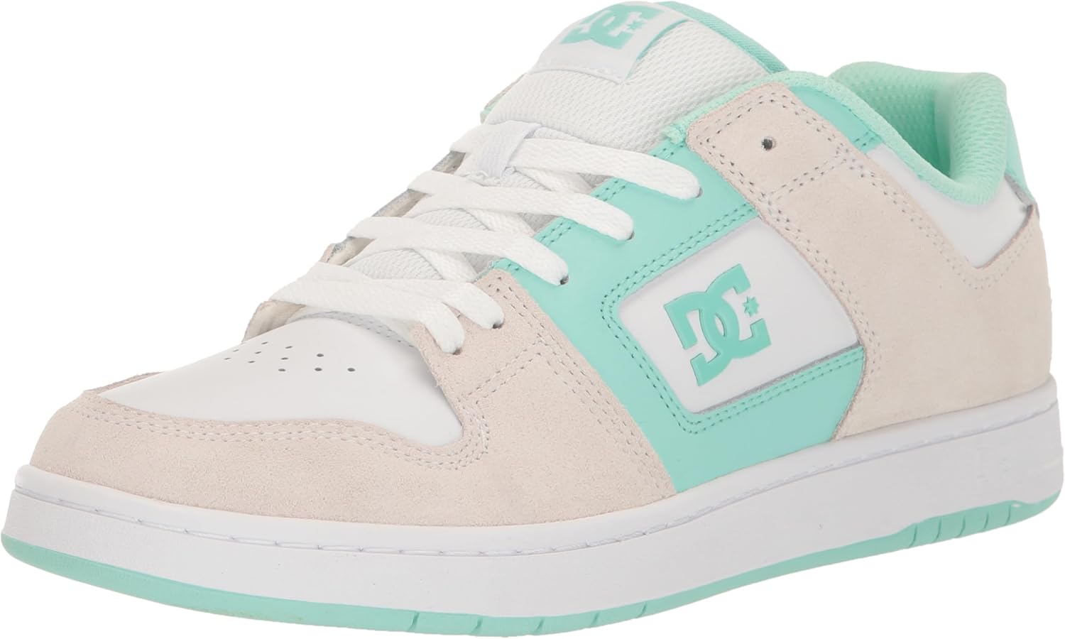 DC Women's Manteca 4 Low Skate Shoe, Mint, 9