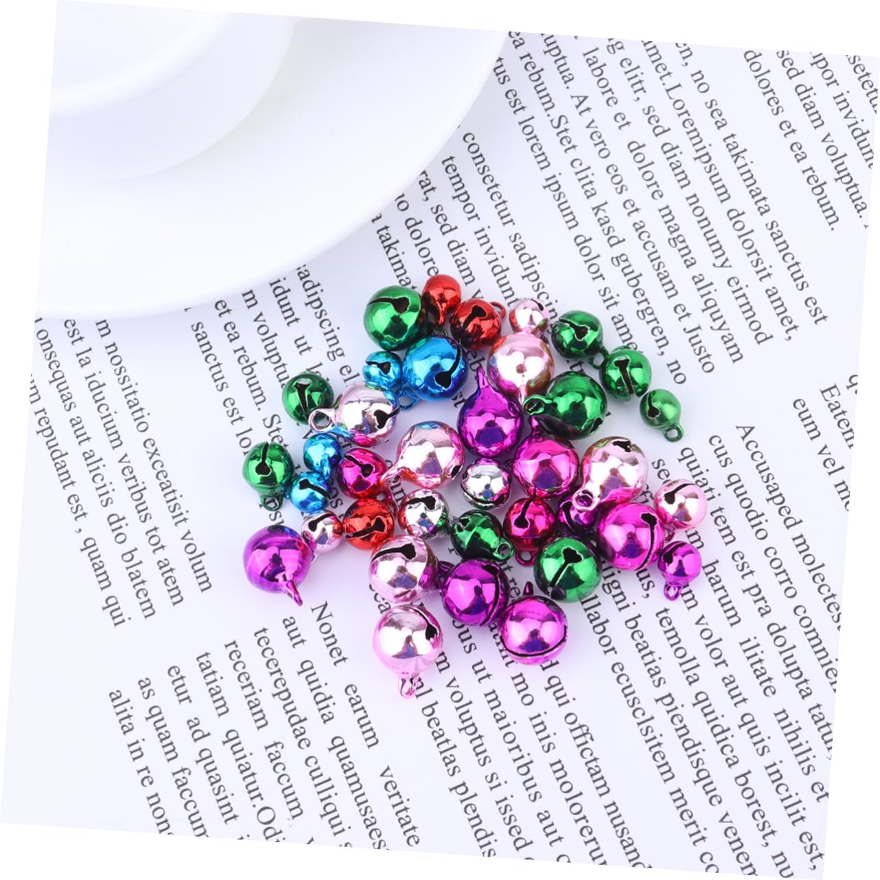 Christmas Jingle Bells Assortment 6mm-10mm Perfect for Decor Crafts Parties